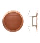 GRIGLIA AERAZIONE RAME ANTINS C/MOLLE 140/200
