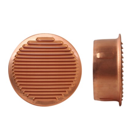 GRIGLIA AERAZIONE RAME ANTINS D 140 MM