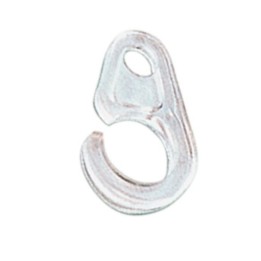 GANCIO P/BASTONE TENDA D 10 MM PLASTICA TRASP