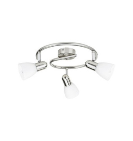 PLAFONIERA BURLAP 3 FARETTI