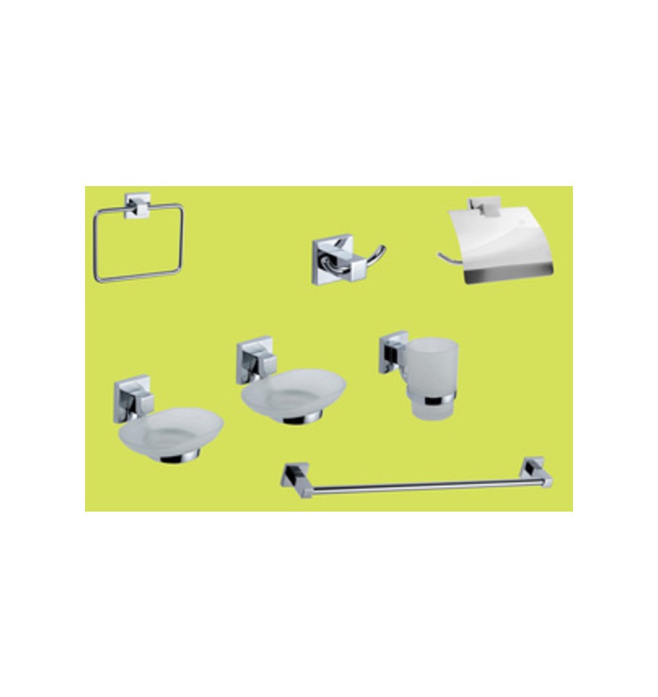 SERIE BAGNO GEO CROMO 7 PZ*