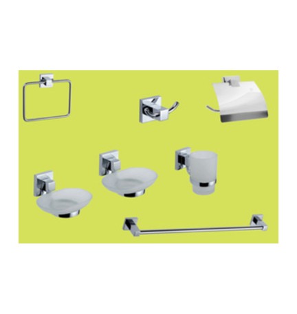 SERIE BAGNO GEO CROMO 7 PZ*