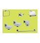 SERIE BAGNO GEO CROMO 7 PZ*
