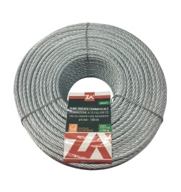 FUNE ACCIAIO COMMERCIALE 42F D 2 MM**