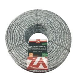 FUNE ACCIAIO COMMERCIALE 72F D 14 MM