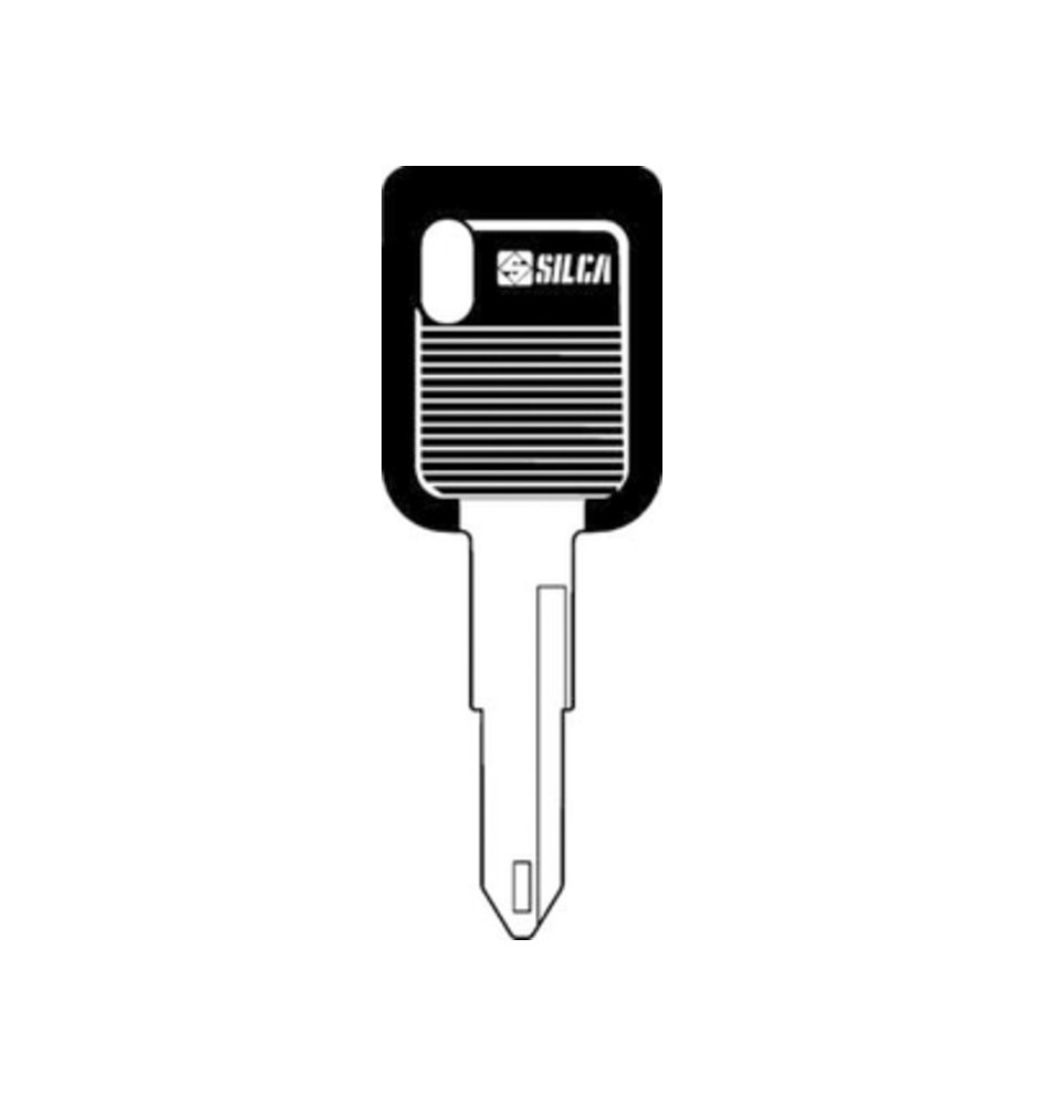 SILCA NE73DP CHIAVE AUTO TESTA PLASTICA ACCIAIO