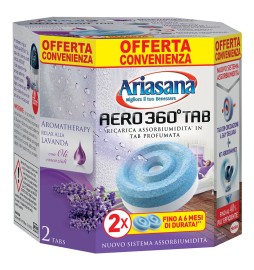 RICARICA ASSORBIUMIDITA' 'ARIASANA AERO 360° BIPAC bipack (2 x gr.450) inodore