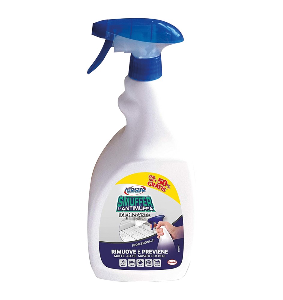 DETERGENTE ANTIMUFFA ARIASANA SMUFFER 'PROFESSIONA 250 ml + 50% gratis