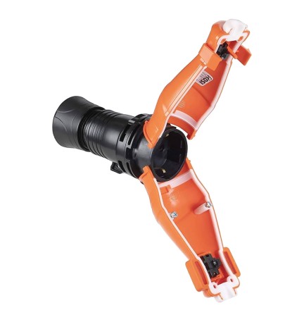 PRESA SCHUKO CON GUSCIO DI PROTEZIONE 10A 2P+T