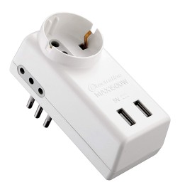 ADATTATORE MULTIPRESA USB art.71039