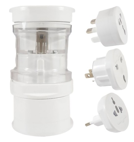 ADATTATORE SPINA INTERNAZIONALE voltaggio compatibile 110/240V