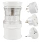 ADATTATORE SPINA INTERNAZIONALE voltaggio compatibile 110/240V