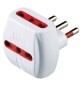 ADATTATORE TRIPLO CON PROTEZIONE SOVRACCARICO 78041 T