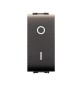 LIFE 4009 INTERRUTTORE BIPOLARE GRIGIO ANTRACITE