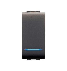 LIFE 4013 DEVIATORE UNIPOLARE ILLUMIN.LE GRIGIO