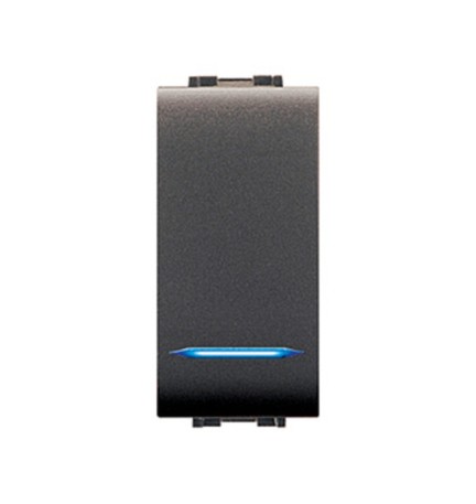 LIFE 4013 DEVIATORE UNIPOLARE ILLUMIN.LE GRIGIO