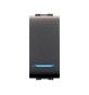 LIFE 4013 DEVIATORE UNIPOLARE ILLUMIN.LE GRIGIO