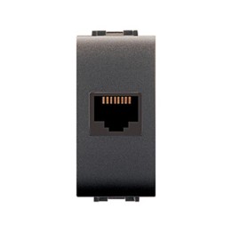LIFE 4083 PRESA TELEFONICA RJ45 PLUG 8/8 GRIGIO ANT
