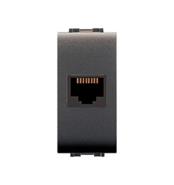 LIFE 4083 PRESA TELEFONICA RJ45 PLUG 8/8 GRIGIO ANT