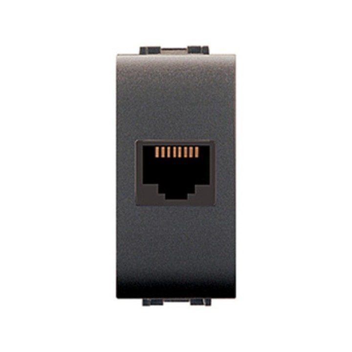 LIFE 4083 PRESA TELEFONICA RJ45 PLUG 8/8 GRIGIO ANT