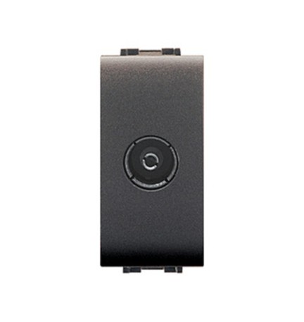 LIFE 4048/1 PRESA COASSIALE TV DIRETTA GRIGIO ANTR