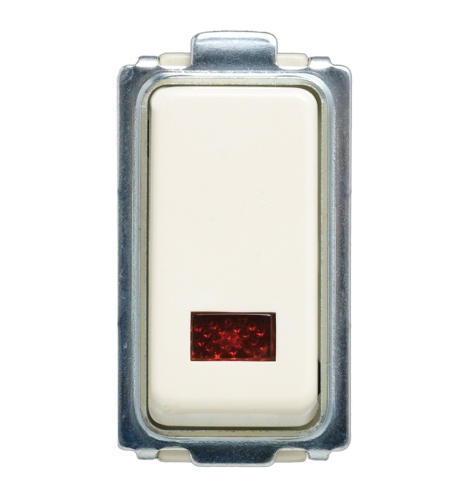 PULSANTE UNIPOLARE ILLUMINATO 2018