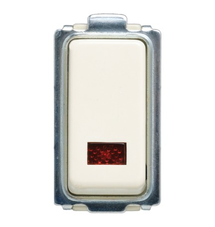 PULSANTE UNIPOLARE ILLUMINATO 2018