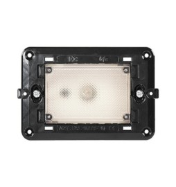 LIFE ART.4060 LAMPADA FISSA DI EMERGENZA NERO