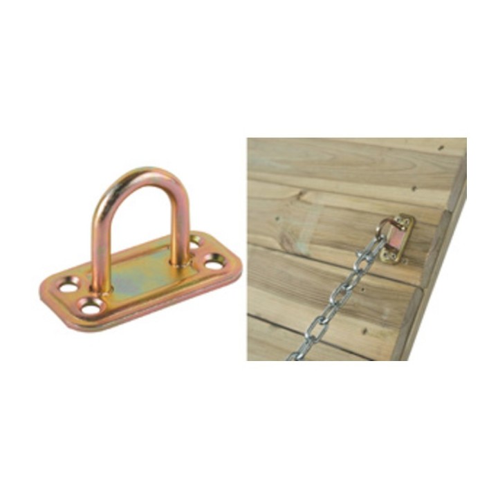 PIASTRA 865 CAVALLOTTO FISSO ACC TROP BASE 30X60 MM