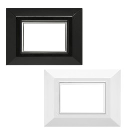 PLACCA 'PLAIN' 5203/WH bianca (3 posti)