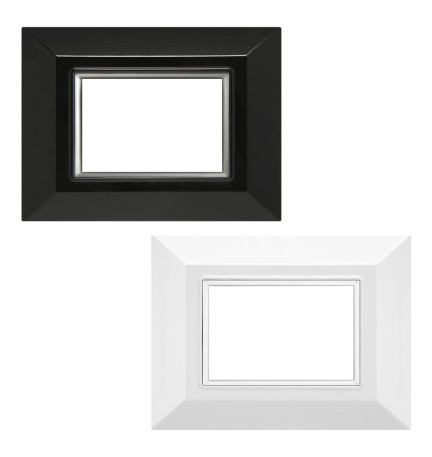 PLACCA 'PLAIN' 5203/WH bianca (3 posti)