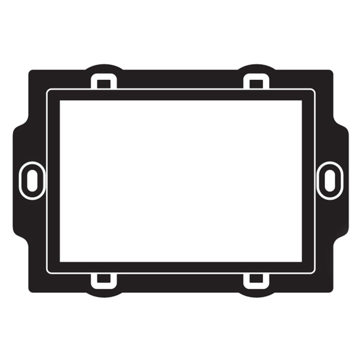 SUPPORTO MODELLO 'PL' PER SERIE PLAIN 3 moduli