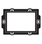 SUPPORTO MODELLO 'PL' PER SERIE PLAIN 3 moduli
