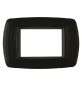 PLACCA COL. NERO 'LIFE' 3 posti - 2983/N