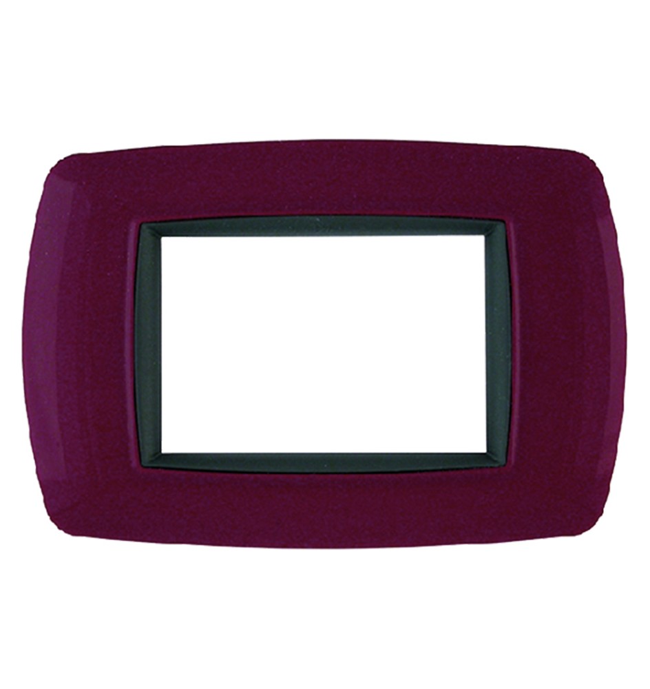 PLACCA COL. AMARANTO 'LIFE' 3 posti - 2983/AM