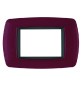 PLACCA COL. AMARANTO 'LIFE' 3 posti - 2983/AM