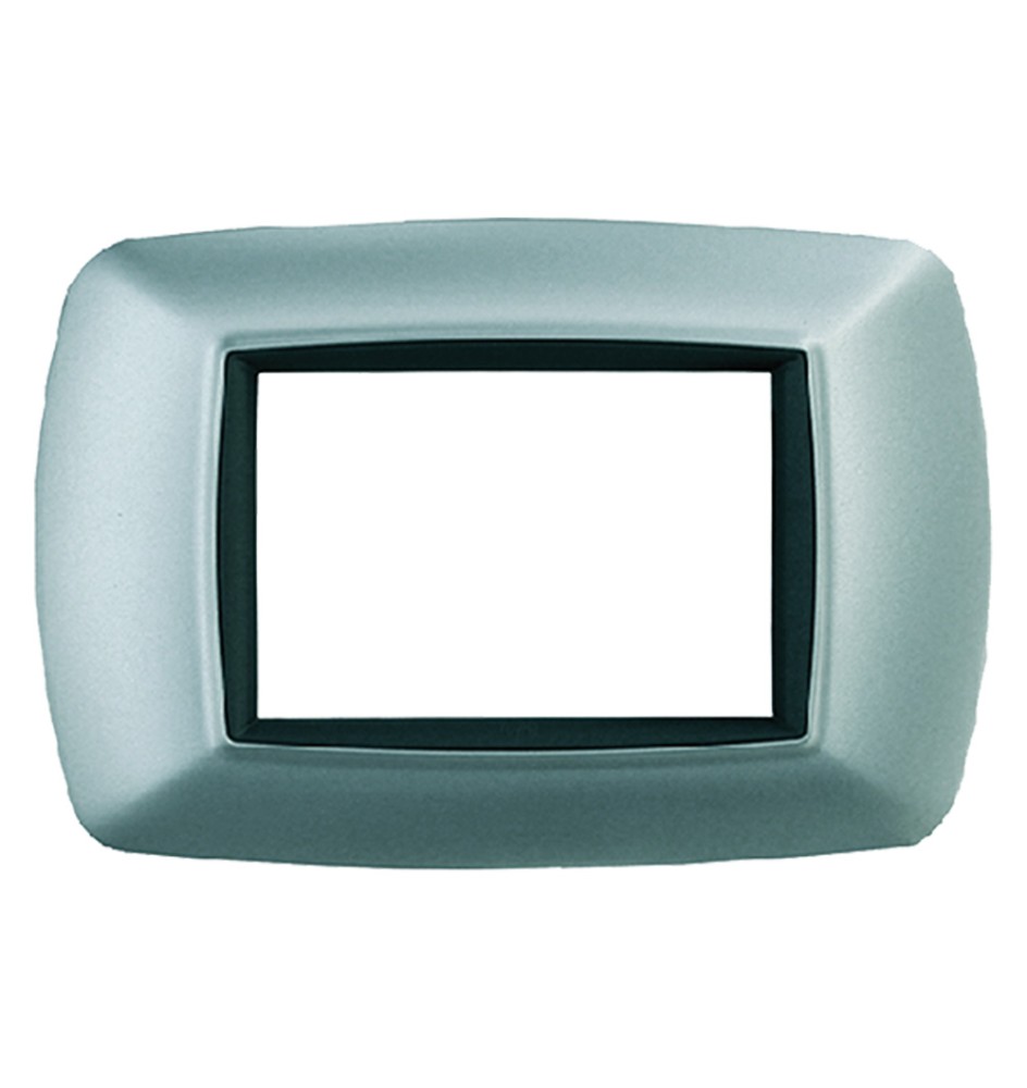 PLACCA COL. ALLUMINIO CHIARO 'LIFE' 3 posti - 2983/AC