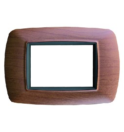 PLACCA EFFETTO LEGNO CHIARO 'LIFE' 3 posti - 2983/LC