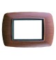 PLACCA EFFETTO LEGNO CHIARO 'LIFE' 3 posti - 2983/LC
