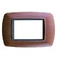 PLACCA EFFETTO LEGNO CHIARO 'LIFE' 4 posti - 2984/LC