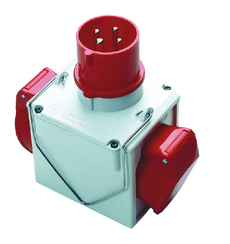 ADATTATORE INDUSTRIALE DOPPIO 73111