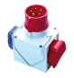 ADATTATORE INDUSTRIALE DOPPIO 73112