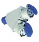 ADATTATORE INDUSTRIALE DOPPIO 73105