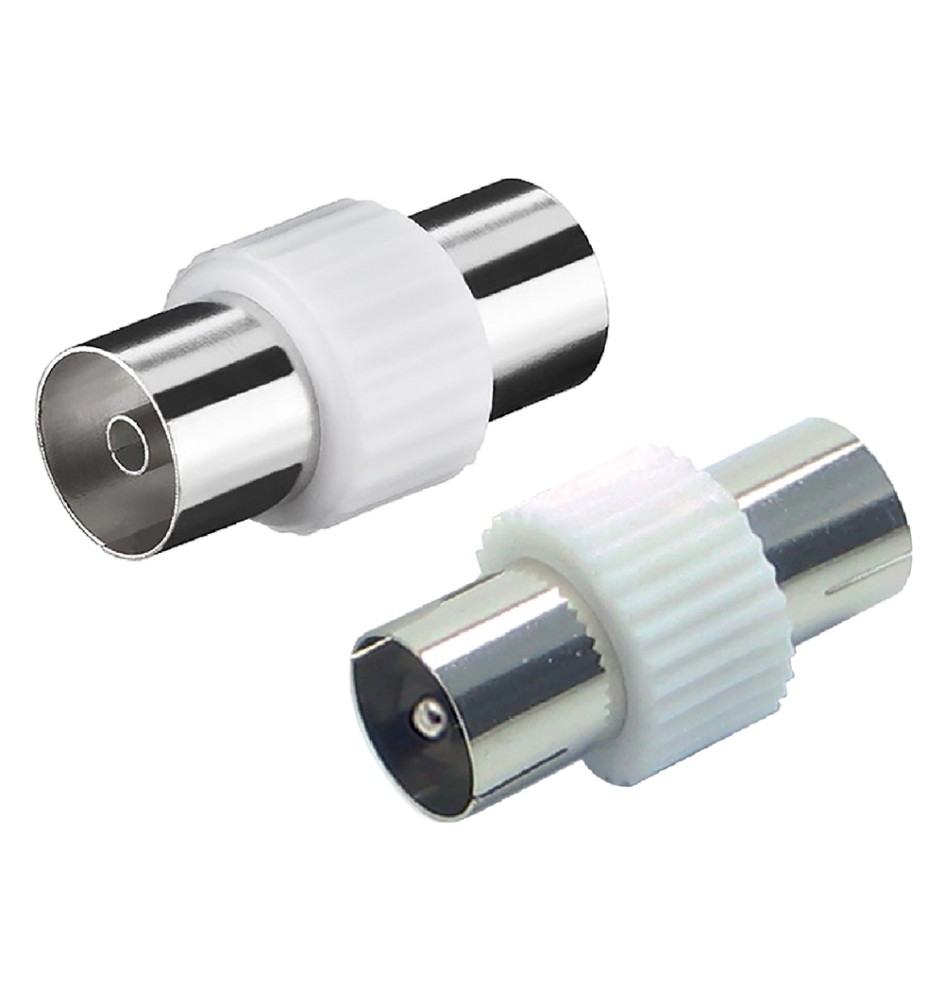 ADATTATORE CAVO ANTENNA TV femmina - femmina