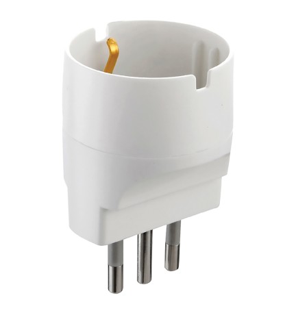 ADATTATORE SINGOLO spina 2P + T 16A - art.71915