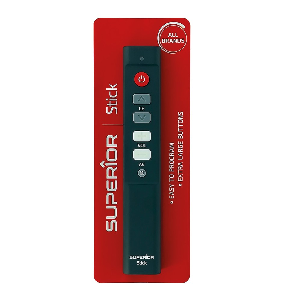 TELECOMANDO COMPATIBILE PER TV 'STICK' universale autoapprendente