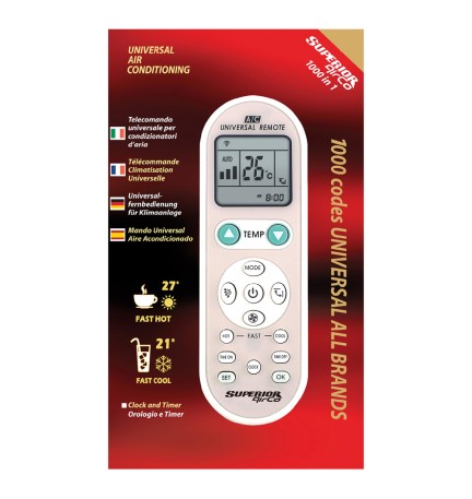 TELECOMANDO PER CONDIZIONATORI ARIA 'AIR CO' tipo universale