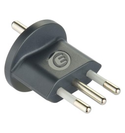 ADATTATORE FISSO DA SCHUKO A SPINA 10A da sp.schuko a sp.2P+T 10A - 70035