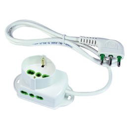 MULTIPRESA MINI 'TRIAX' 42105 - colore bianco