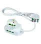 MULTIPRESA MINI 'TRIAX' 42105 - colore bianco